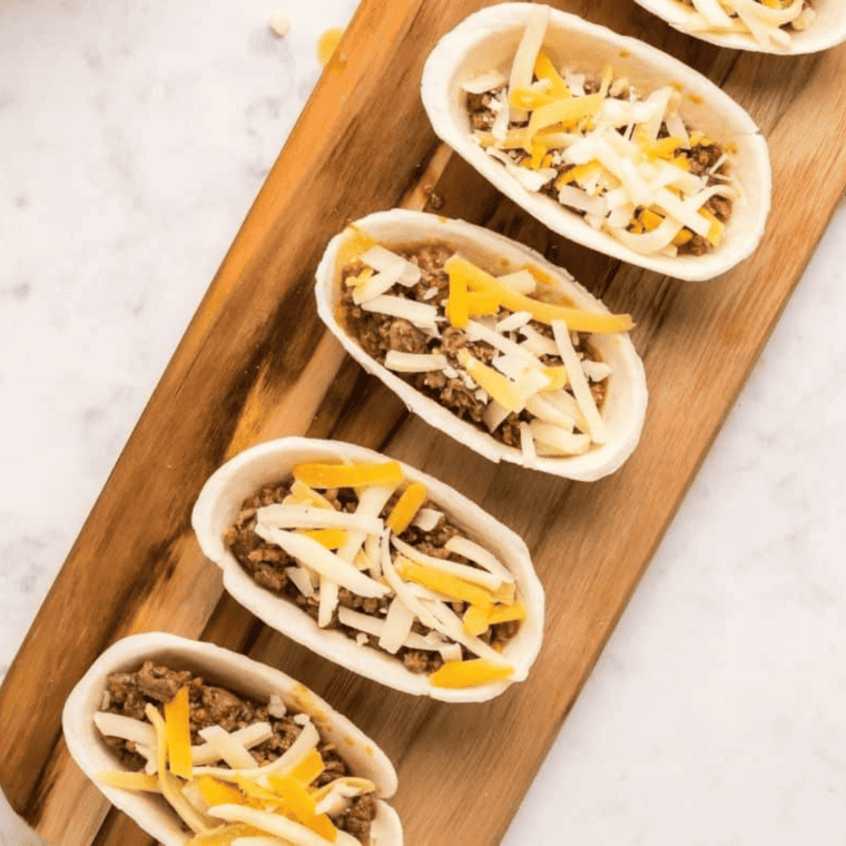 air fryer taco boats