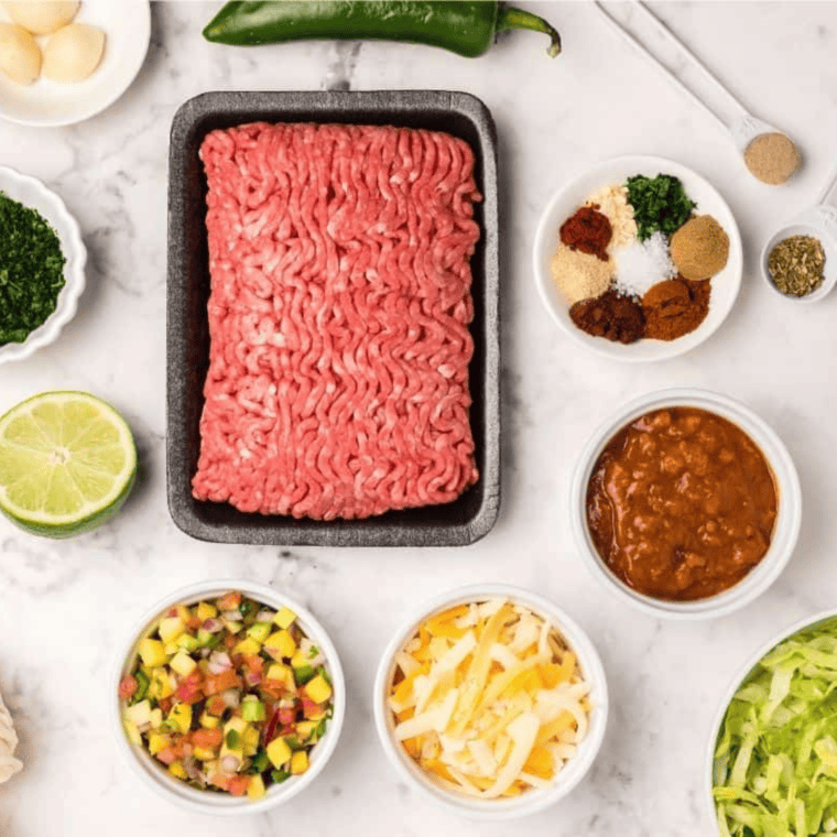 Air Fryer Taco Boats