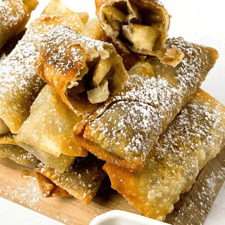 Air Fryer Apple Pie Egg Rolls