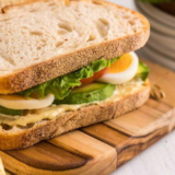 Air Fryer BLT With Hard-Boiled Eggs