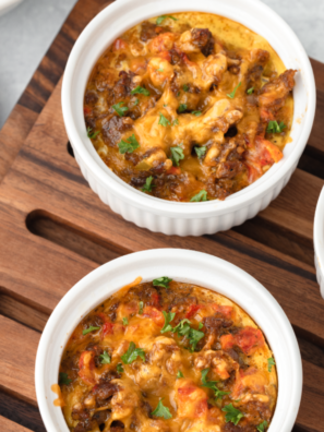 Air Fryer Breakfast Casserole