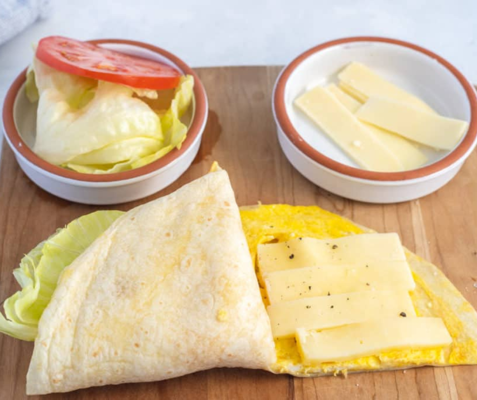 How To Make Easy Air Fryer Breakfast Tortillas