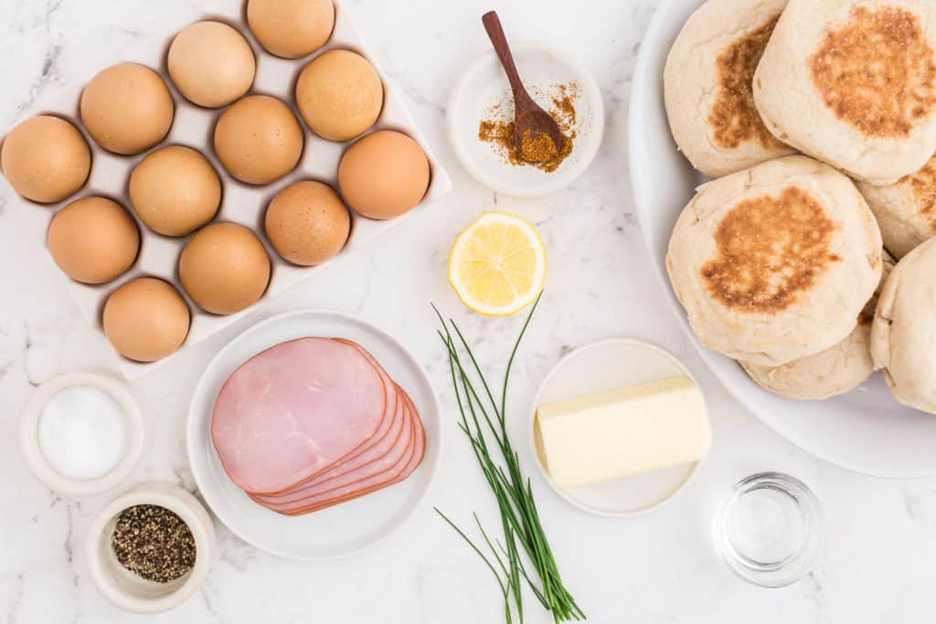Ingredients Needed For Air Fryer Eggs Benedict