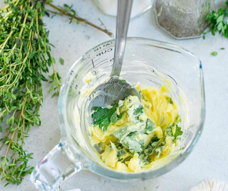 Air Fryer Butter Mixutre