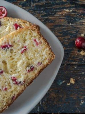 Air Fryer Cranberry Walnut Bread
