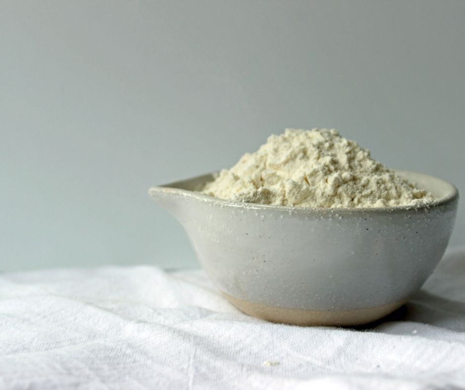Mix Flour, Baking Powder, Baking Soda in Bowl