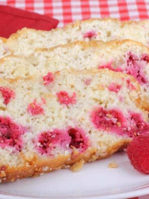 Air Fryer Raspberry Bread