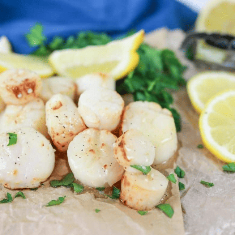 Air-Fryer-Scallops
