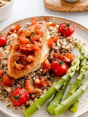 Air Fryer Tuscan Chicken