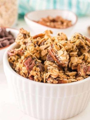 Air Fryer Chocolate Chip Granola