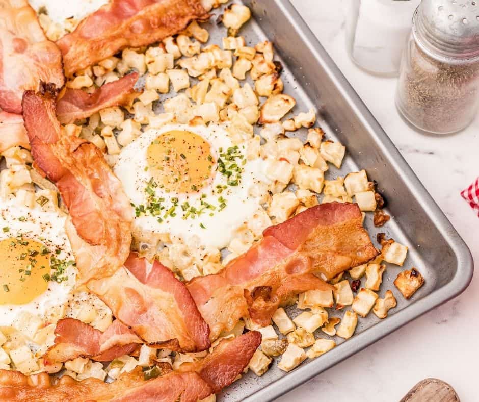 Air Fryer Breakfast Bake