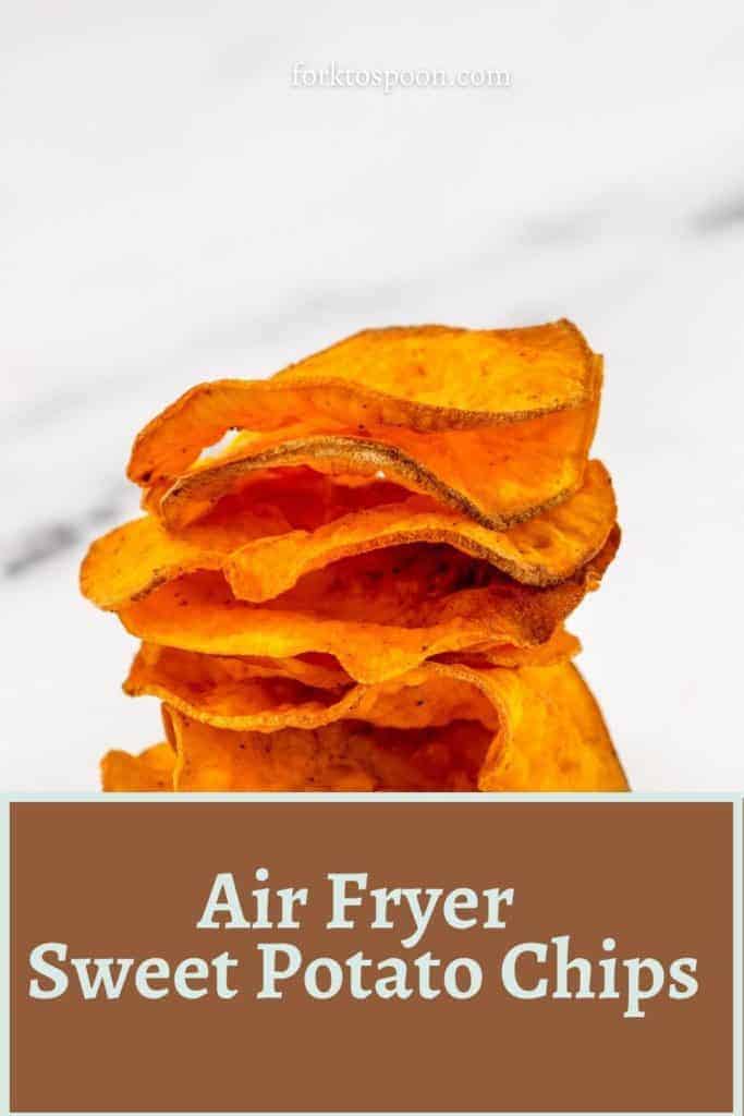 Air Fryer Sweet Potato Chips