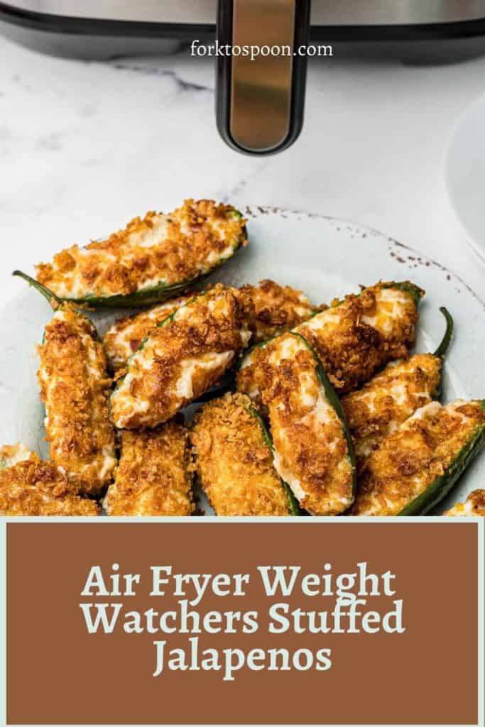 Air Fryer Weight Watchers Stuffed Jalapenos