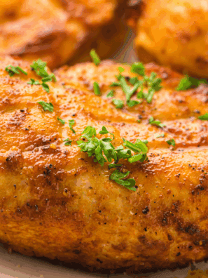Easy Air Fryer Lemon Garlic Chicken Breast