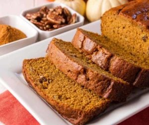 Air Fryer Pumpkin Nut Bread