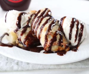 Air Fryer Cookie Dough Egg Rolls