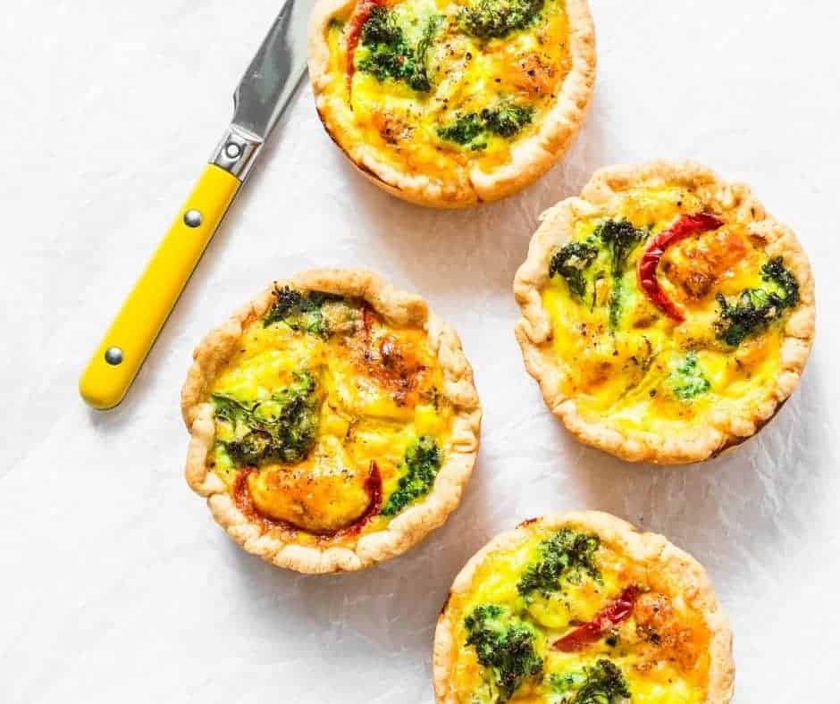 Air Fryer Frozen Quiche