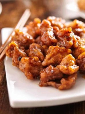 Air Fryer Frozen Orange Chicken