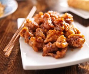 Air Fryer Frozen Orange Chicken