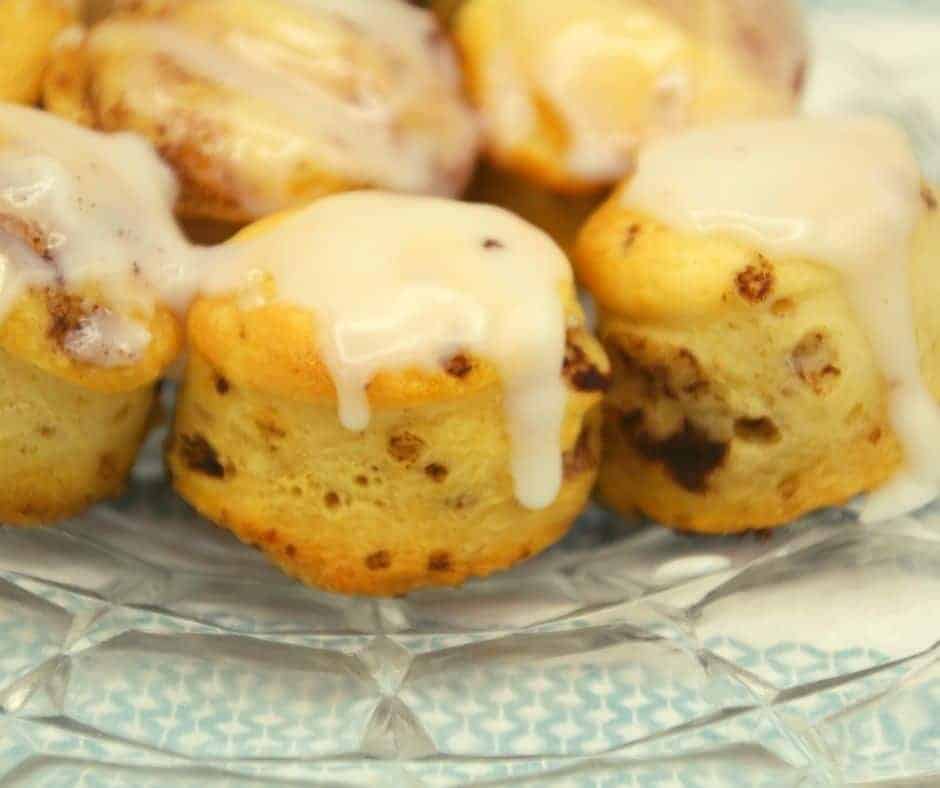 Air Fryer Cinnamon Roll Bites