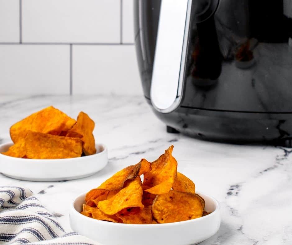Air Fryer Sweet Potato Chips