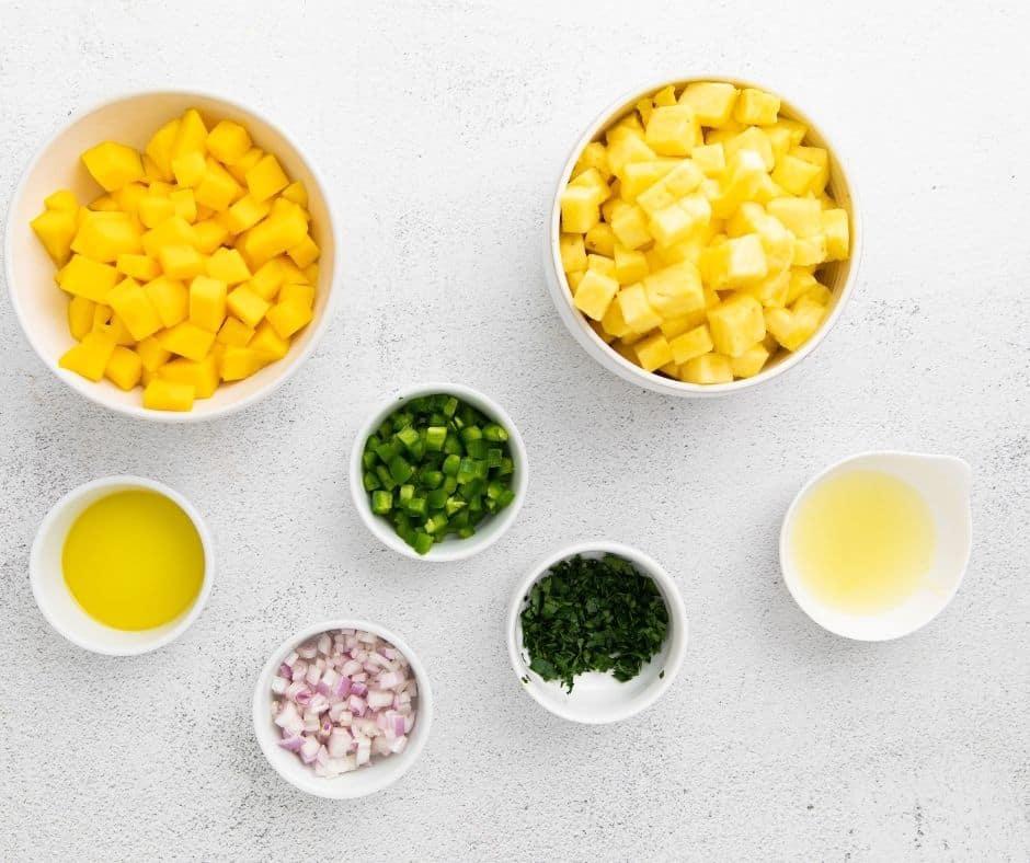 Mango Salsa Ingredients