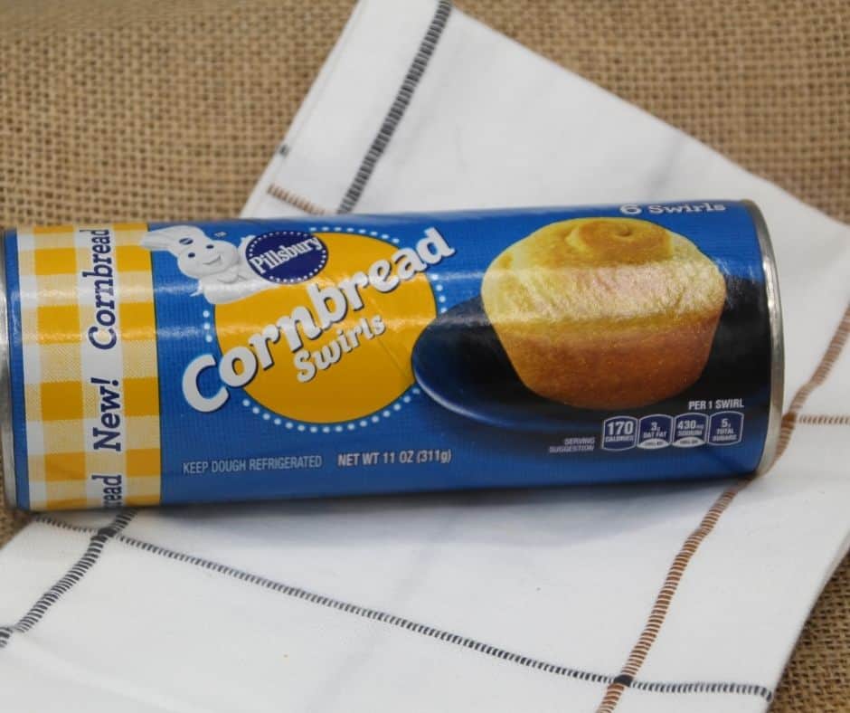 Air Fryer Pillsbury Cornbread Swirls