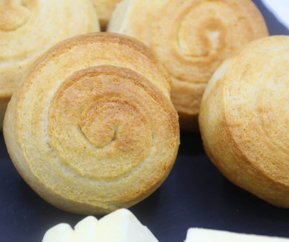 Air Fryer Cornbread Biscuits