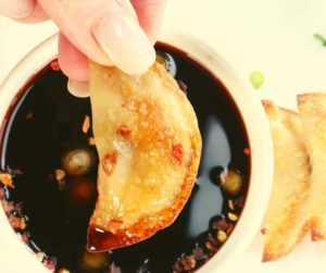 Air Fryer Homemade Potstickers