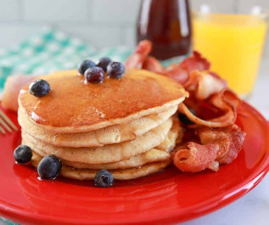 stack of blackstone pancakes