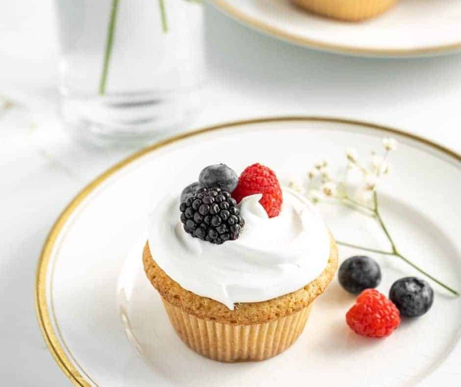 Air Fryer Pound Cake Cupcakes