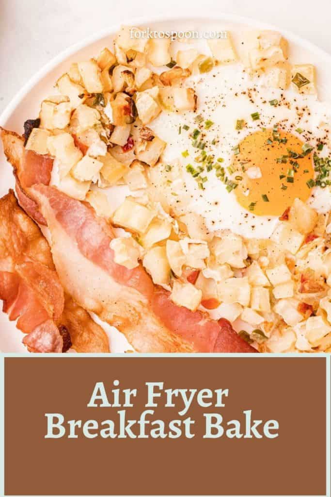 Air Fryer Breakfast Bake