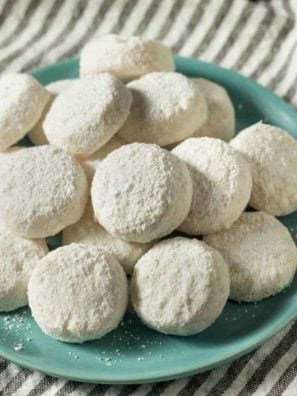 Air Fryer Mexican Wedding Cookies