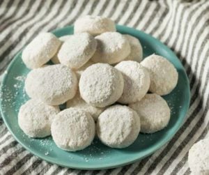 Air Fryer Mexican Wedding Cookies