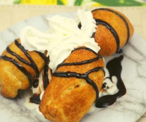 Air Fryer Snickers