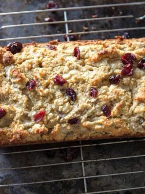 Air Fryer Cranberry Orange Bread