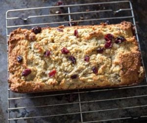 Air Fryer Cranberry Orange Bread