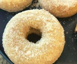 Air Fryer Banana Donuts