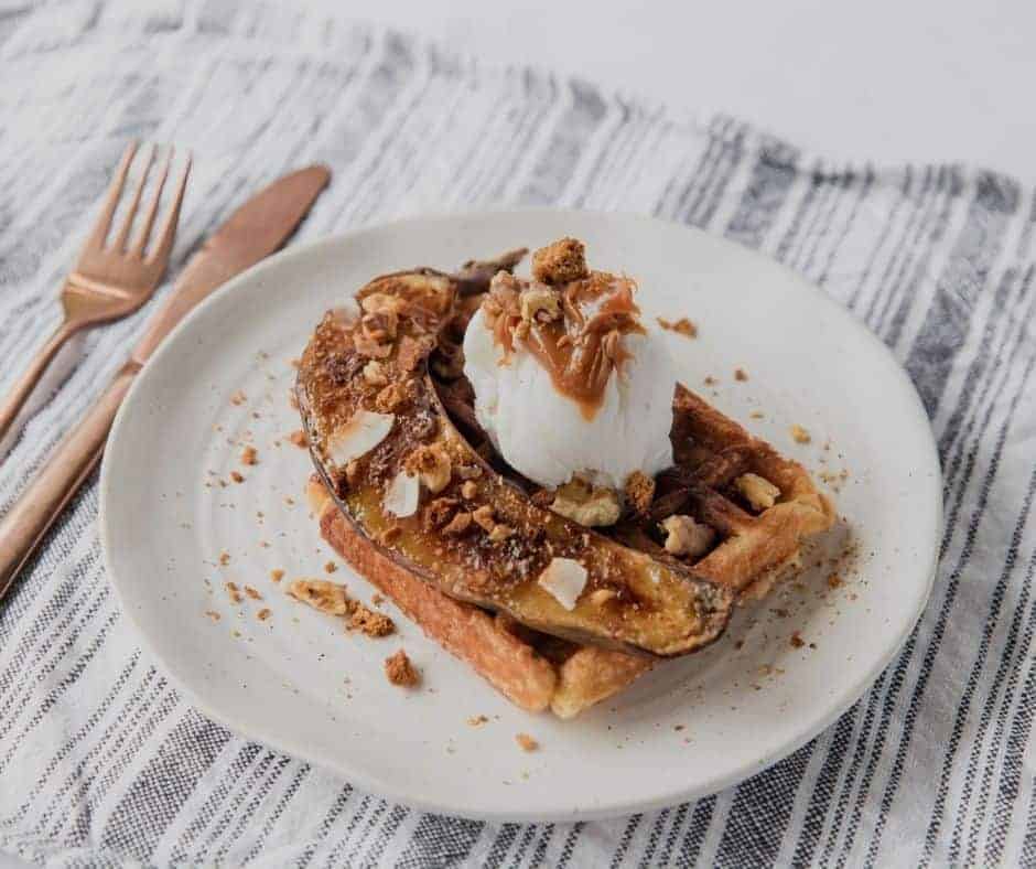 Air Fryer Caramelized Bananas