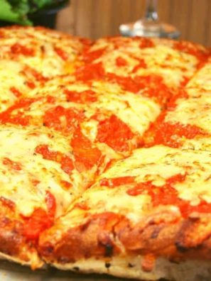 Air Fryer Chicago Style Deep-Dish Pizza
