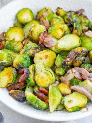 Air Fryer Brussels Sprouts And Bacon
