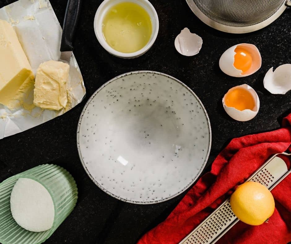 Ingredients Needed For Air Fryer Lemon Bundt Cake