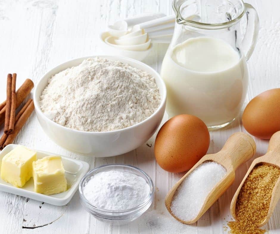 Lemon Quick Bread Ingredients