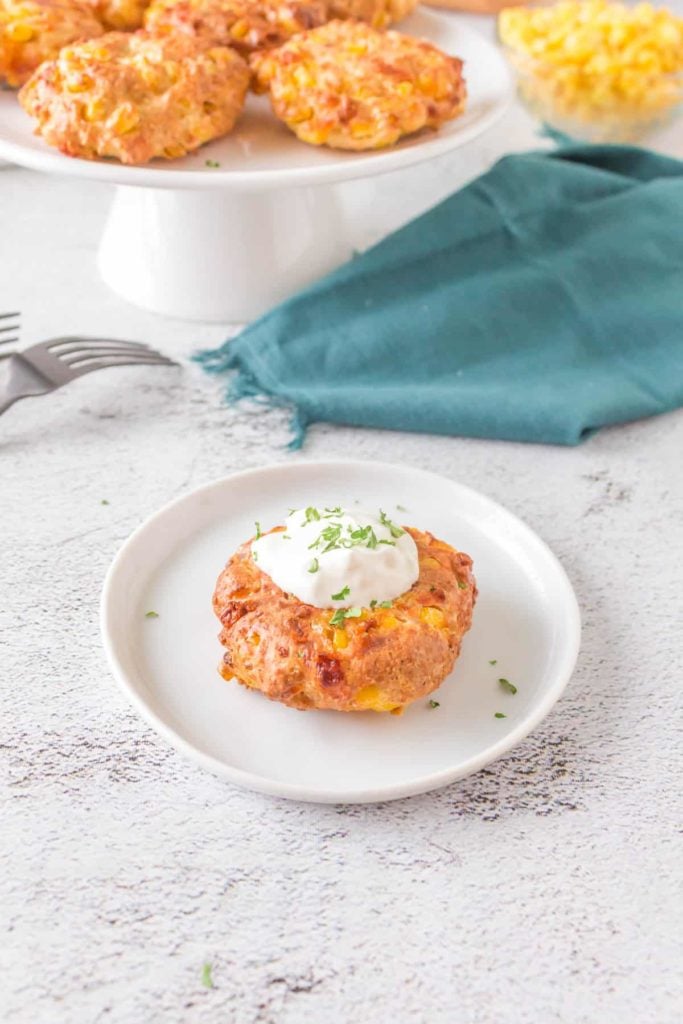 Air Fryer Corn Fritters