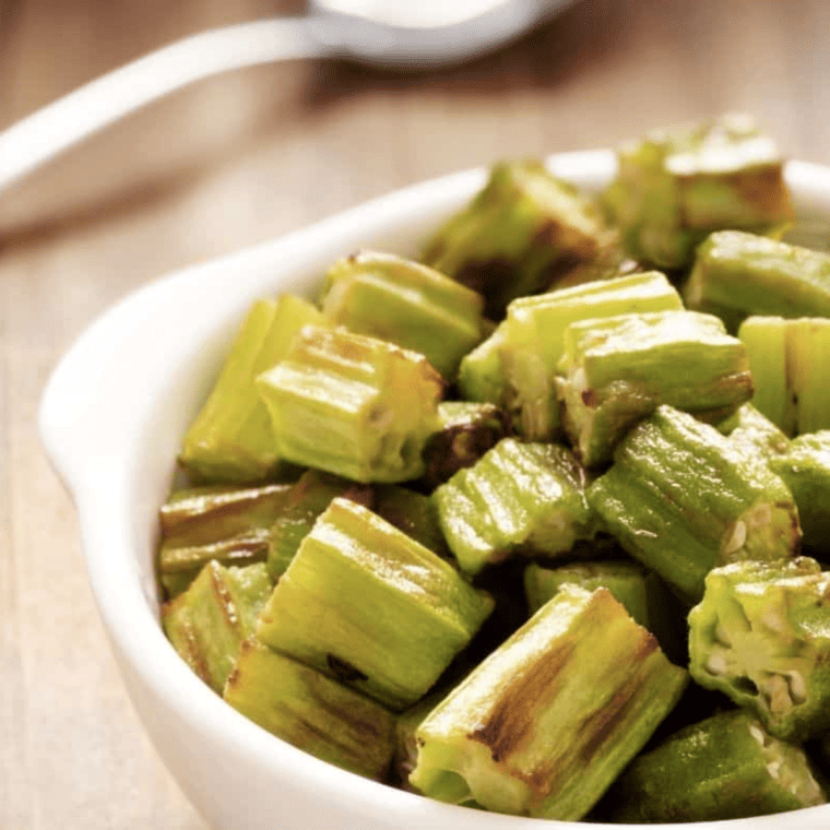 Air Fryer Frozen Okra