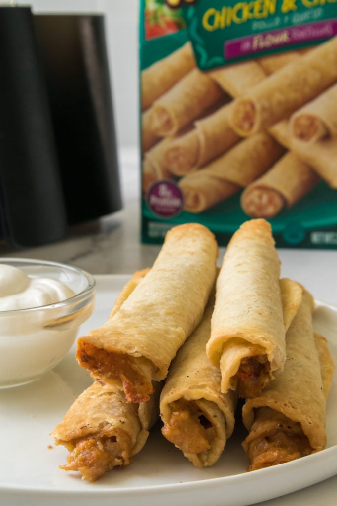 Air Fryer Frozen Taquitos-11