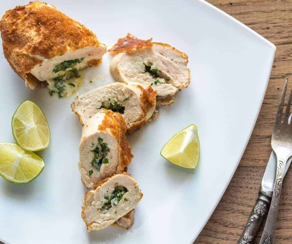 Air Fryer Chicken Kiev