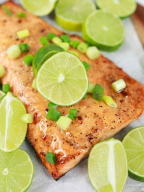 Air Fryer Lemon Dill Salmon