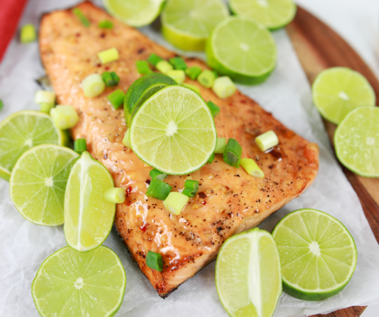 Air Fryer Lemon Dill Salmon