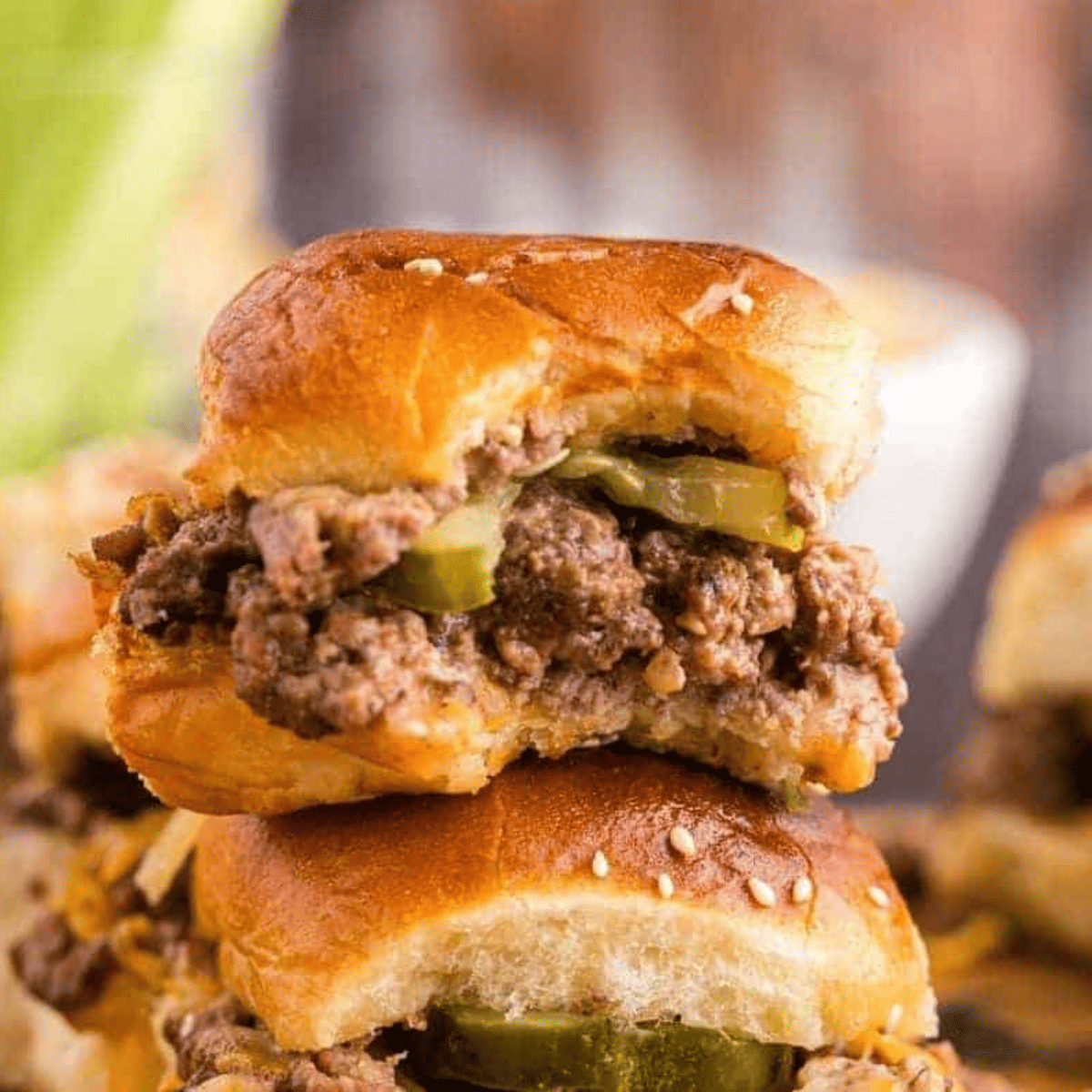 Air Fryer Loose Meat Sandwiches